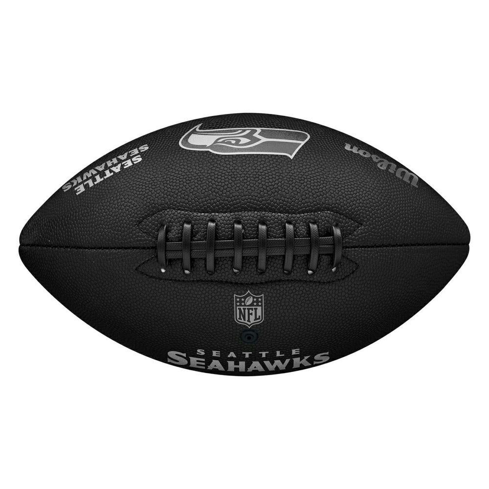 Seattle Seahawks Wilson Metallic Premiere Full Size NFL Football Fashion