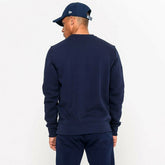 Seattle Seahawks Logo Crewneck New Era NFL Sweatshirt Navy Taass US