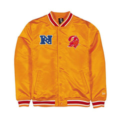 Tampa Bay Buccaneers Sport Classics Satin NFL Jacket Orange Taass for sale