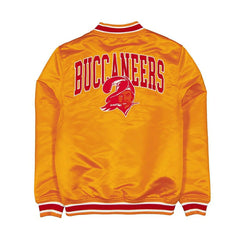Tampa Bay Buccaneers Sport Classics Satin NFL Jacket Orange Taass for sale