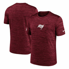 Tampa Bay Buccaneers 2025 NFL Sideline Nike Velocity Performance T-Shirt Red Classic