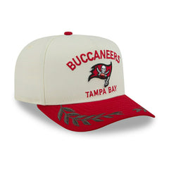 Tampa Bay Buccaneers 2025 NFL Draft 9FIFTY A-Frame Snapback Cap Cream Fashion