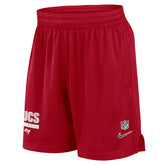 Tampa Bay Buccaneers 2024 NFL Sideline Mesh Nike Dri-FIT Shorts Red Taass sale