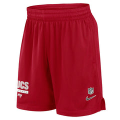 Tampa Bay Buccaneers 2024 NFL Sideline Mesh Nike Dri-FIT Shorts Red Taass sale