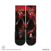 Tom Brady GOAT Tampa Bay Buccaneers Strideline Premium NFLPA Crew Socks Taass sale