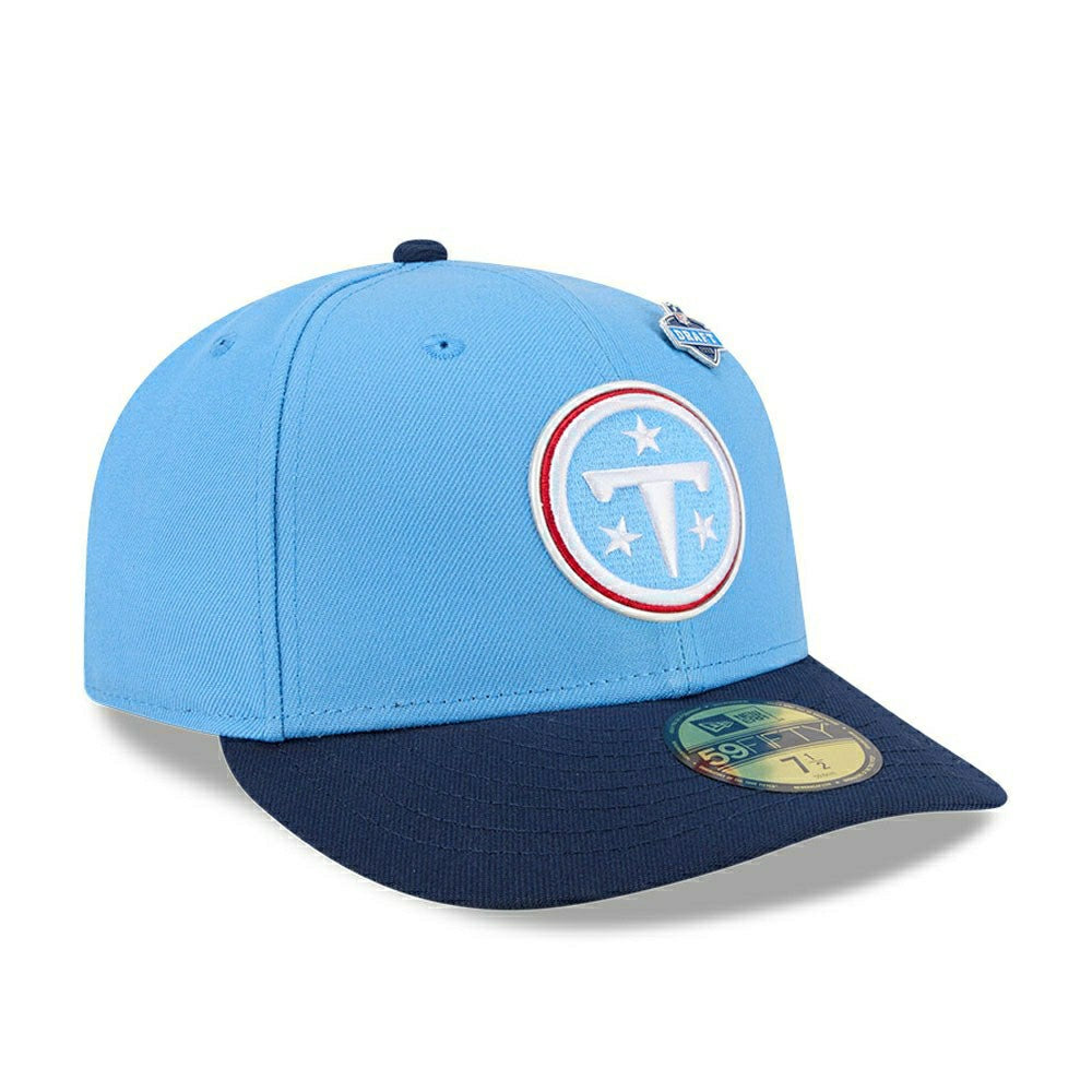 Tennessee Titans 2026 NFL Draft Pre-Curved 59FIFTY Fitted Cap Classic