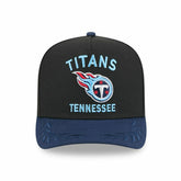 Tennessee Titans 2025 NFL Draft New Era 9FIFTY A-Frame Snapback Cap Black Lifestyle