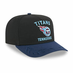 Tennessee Titans 2025 NFL Draft New Era 9FIFTY A-Frame Snapback Cap Black Lifestyle