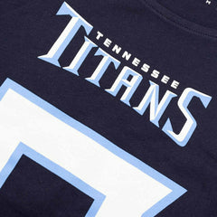 Calvin Ridley #0 Tennessee Titans Player NFL T-Shirt Navy Taass US