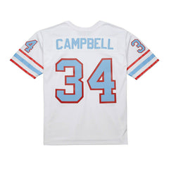 Earl Campbell #34 Houston Oilers 1979 Legacy Throwback NFL Jersey White Fashion
