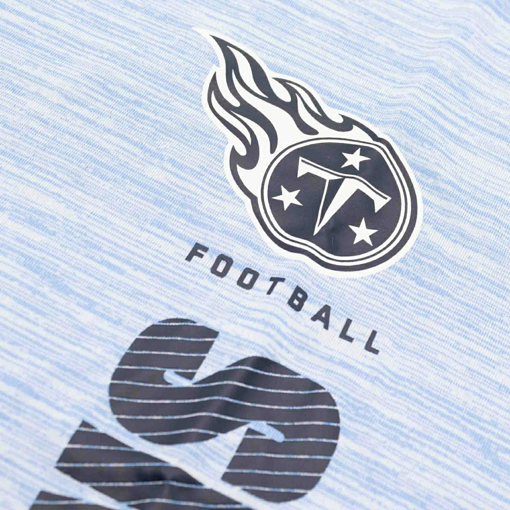 Tennessee Titans 2024 NFL Sideline Nike Velocity Performance T-Shirt Blue Taass sale
