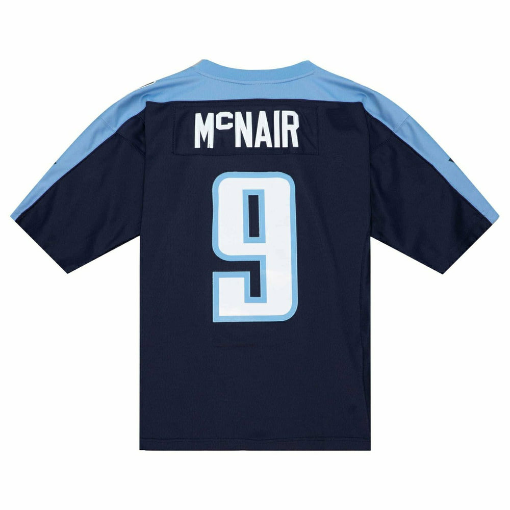 Steve McNair #9 Tennessee Titans 1999 Mitchell & Ness Legacy NFL Jersey Navy Taass sale
