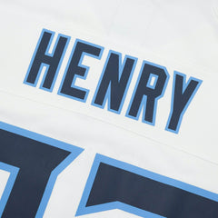 Derrick Henry #22 Tennessee Titans Nike Game NFL Football Jersey White Lifestyle
