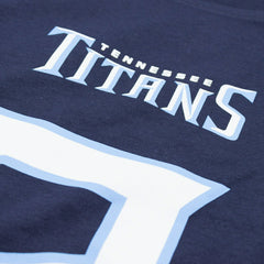 Julio Jones #2 Tennessee Titans Iconic Player NFL T-Shirt Navy Taass for sale