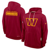 Washington Commanders 2025 NFL Sideline Nike Standard Issue Hoodie Burgundy Classic
