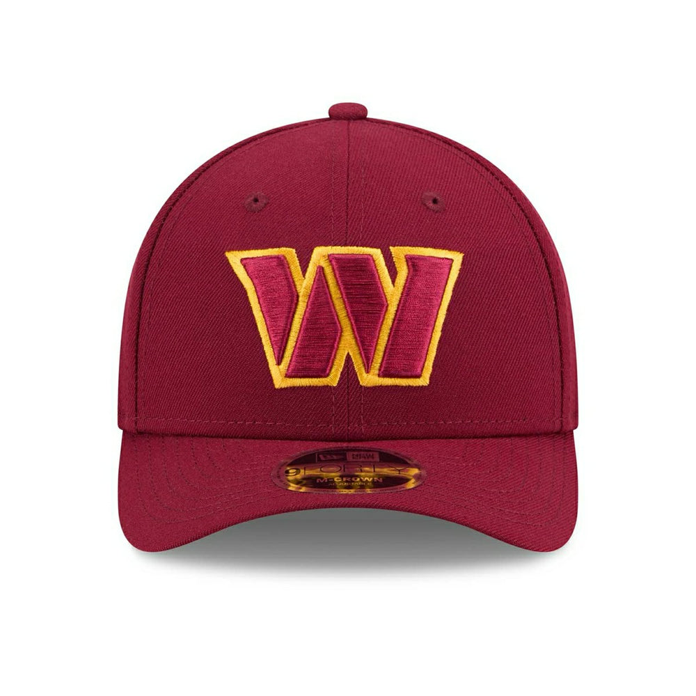 Washington Commanders NFL Team Logo New Era 9FORTY M-Crown Snapback Cap Burgundy Taass for sale