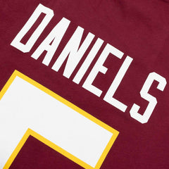 Jayden Daniels #5 Washington Commanders Player NFL T-Shirt Red Taass for sale