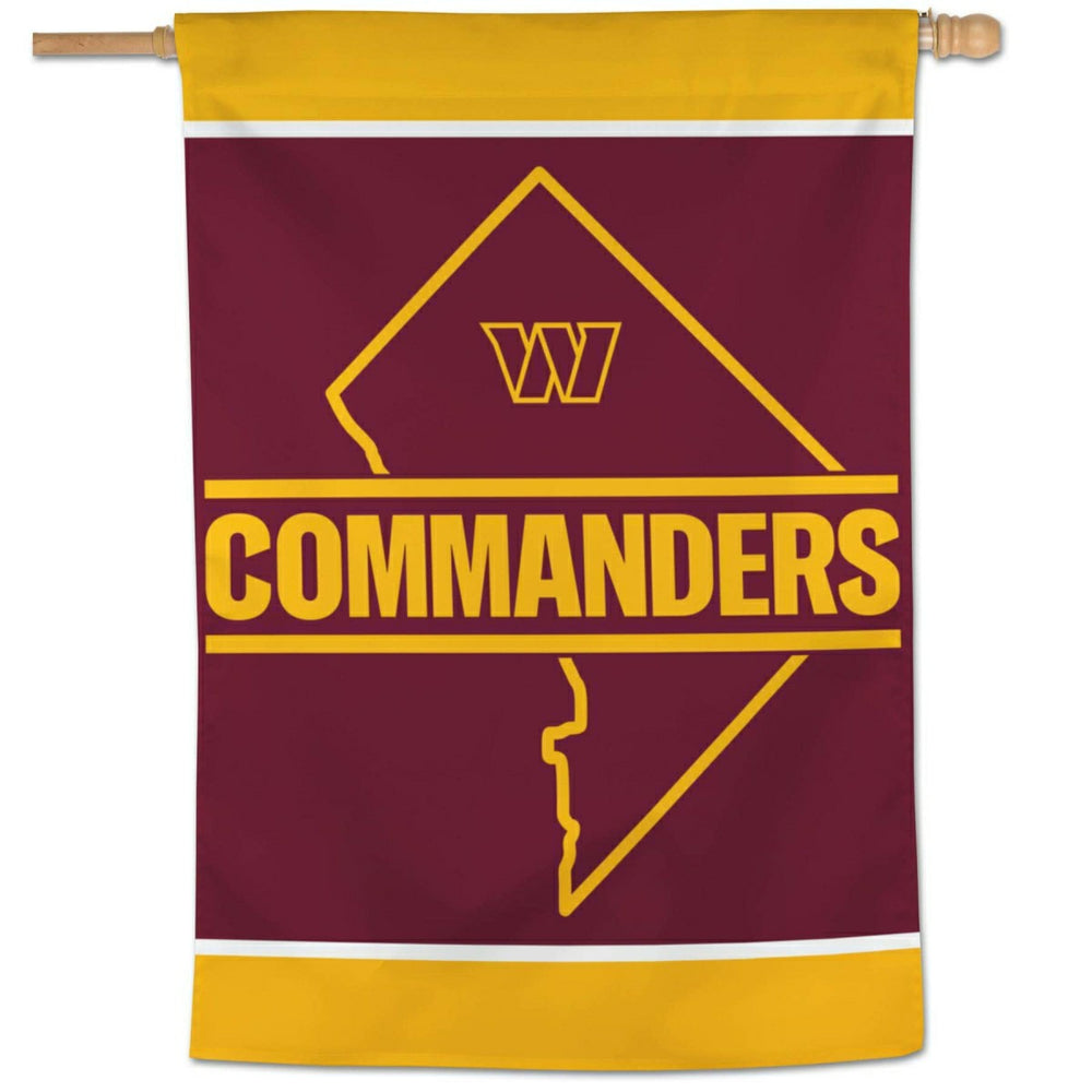Washington Commanders State Logo WinCraft NFL Flag Taass for sale