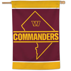 Washington Commanders State Logo WinCraft NFL Flag Taass for sale