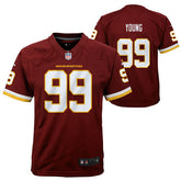 Chase Young #99 Washington Football Team Nike Game NFL Jersey Red (YOUTH) Lifestyle