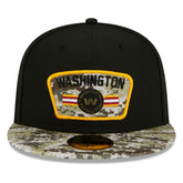 Washington Football Team 2021 NFL On-Field Salute to Service New Era 59FIFTY Fitted Cap Taass sale
