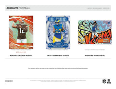 2025 Panini Absolute Football NFL Mega Box Taass sale