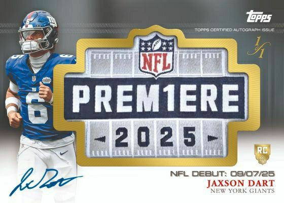 2025 Topps Chrome Football NFL Hobby Box Lifestyle
