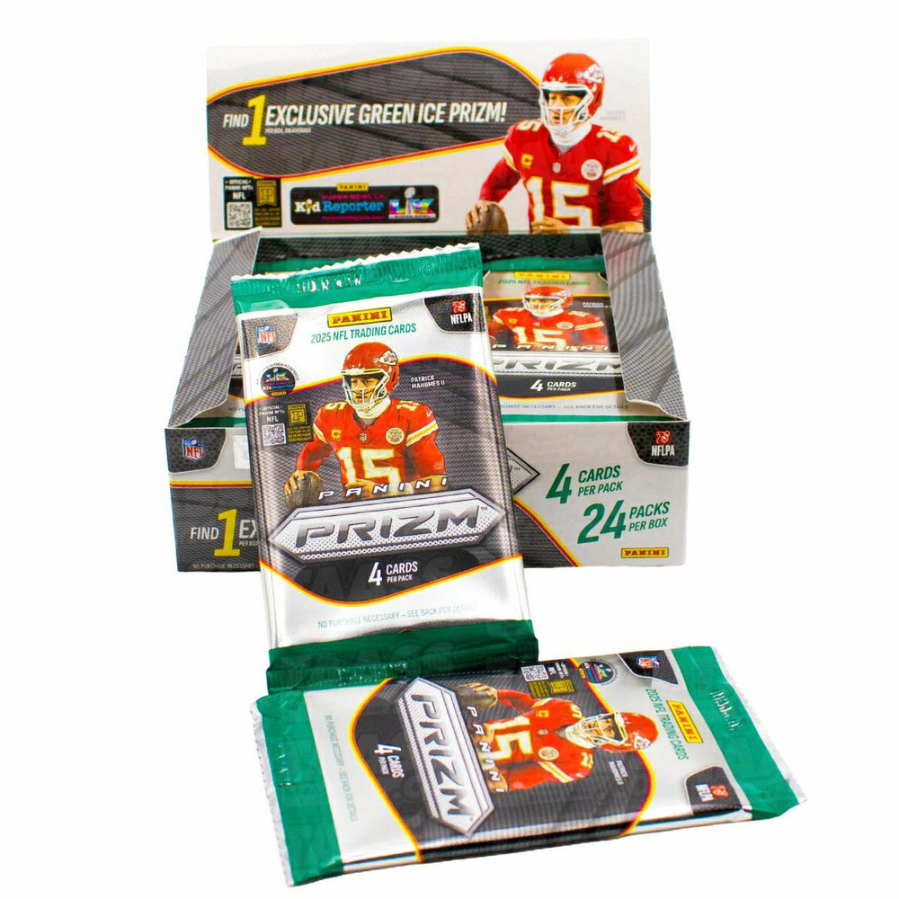2025 Panini Prizm Football NFL Retail Box Taass US