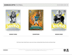 2025 Panini Donruss Optic Football NFL Value Fat-Pack Box Fashion