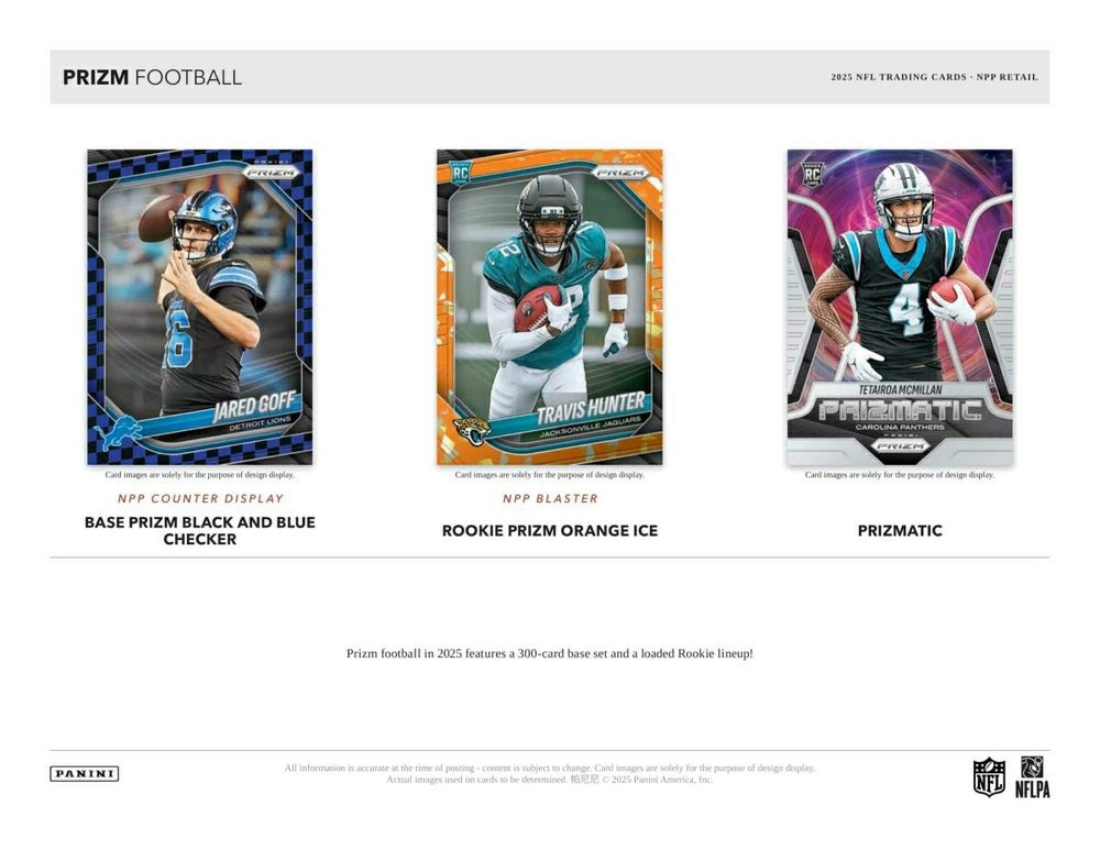 2025 Panini Prizm Football NFL Value Fat-Pack Box Classic
