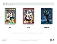2025 Panini Score Football NFL Hobby Box Taass for sale