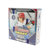 2025 Bowman Draft Baseball MLB Mega Box Taass for sale