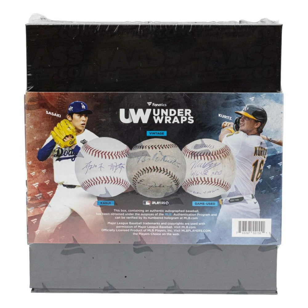2025 Under Wraps MLB Autogramm Baseball Mystery Box Vol. 2 Classic