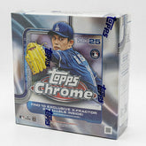 2025 Topps Chrome Baseball MLB Mega Box Taass sale