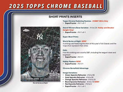 2025 Topps Chrome Baseball MLB Breaker Delight Box Taass for sale