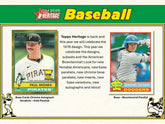 2025 Topps Heritage Baseball MLB Hobby Box Taass for sale
