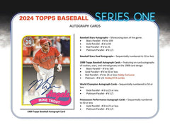 2024 Topps Series 1 Baseball MLB Hobby Box Taass for sale