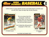 2023 Topps Heritage High Number Baseball MLB Hobby Box Taass US