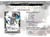 2023 Topps Inception Baseball MLB Hobby Box Fashion