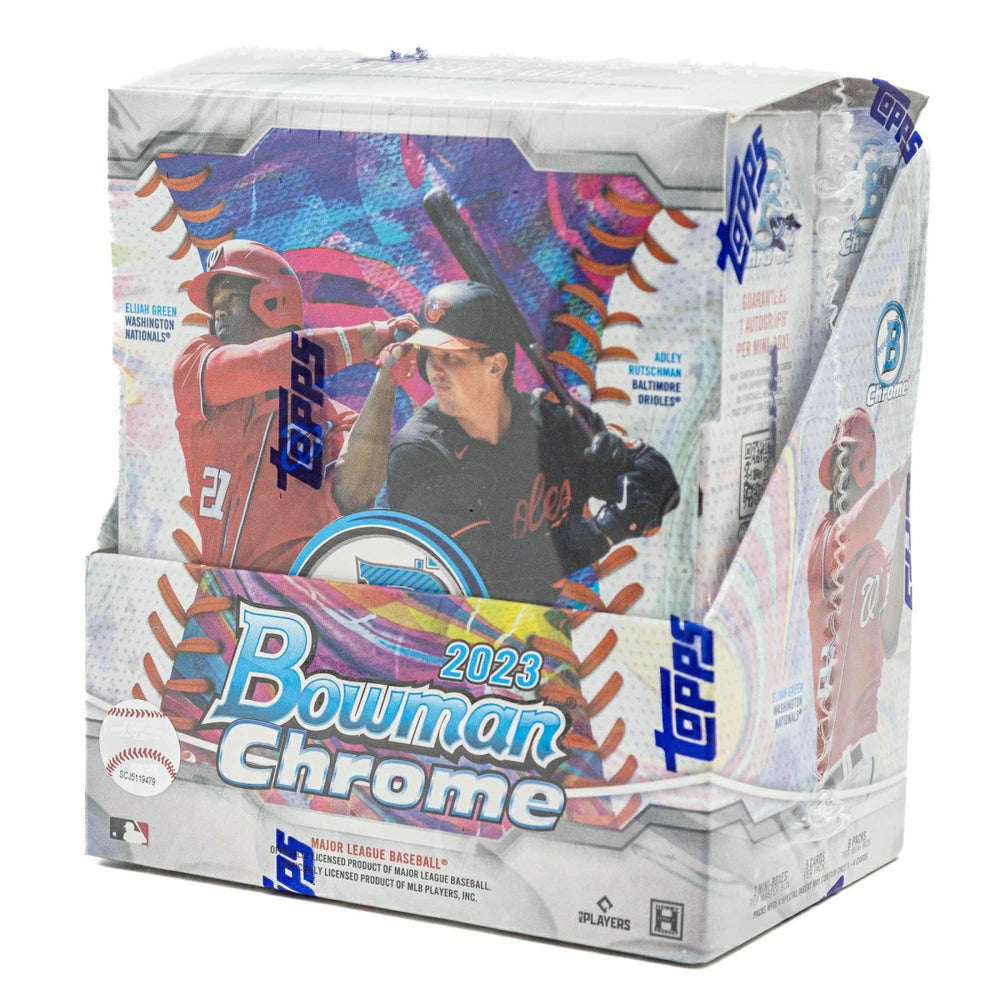 2023 Bowman Chrome Baseball Hobby MLB Box Taass US