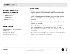 2024/25 Panini Select Basketball NBA BLASTER Box Taass US