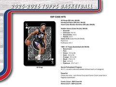 2025/26 Topps NBA Basketball Hobby Box Lifestyle