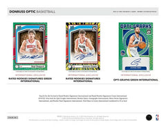 2024/25 Panini Donruss Optic Basketball NBA Hobby International Box Taass sale