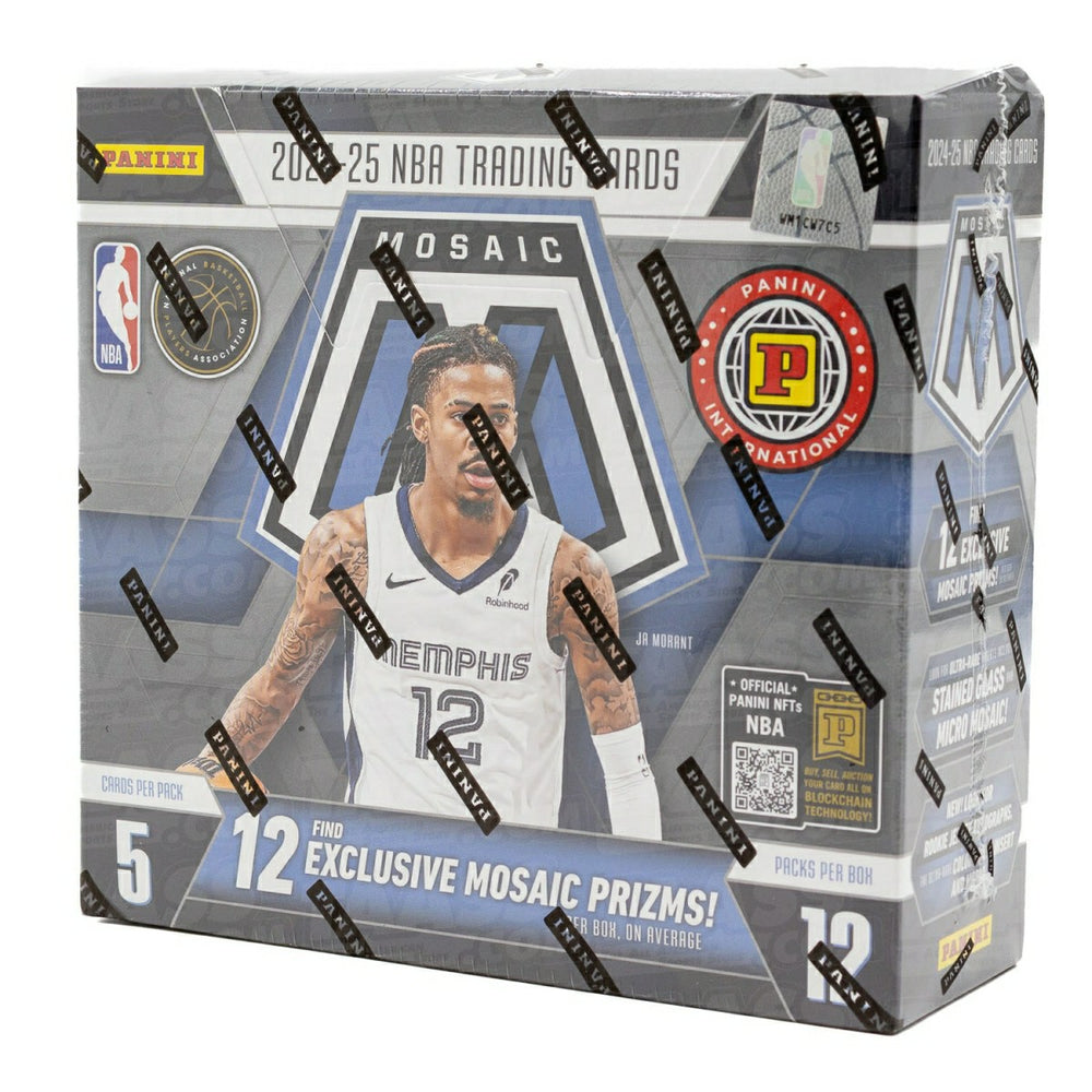 2024/25 Panini Mosaic Basketball NBA International Hobby Box Taass sale