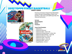 2024/25 Topps Finest Basketball Hobby Box Taass US