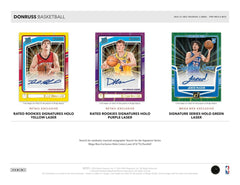 2024/25 Panini Donruss Basketball NBA Mega Box Taass for sale