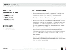 2024/25 Panini Donruss Basketball NBA Blaster Box Fashion