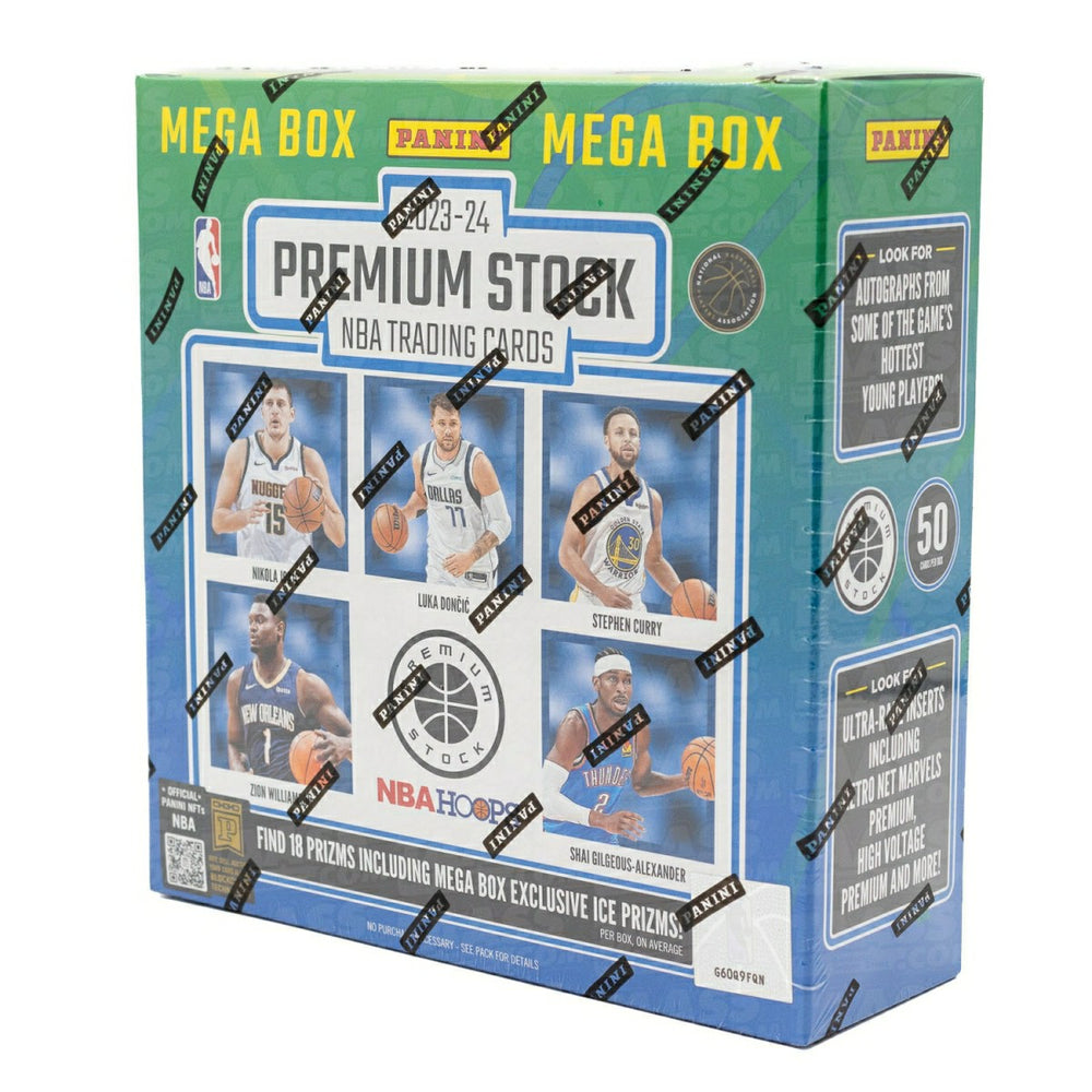 2023/24 Panini NBA Hoops Premium Stock Basketball Mega Box Classic