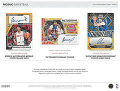 2023/24 Panini Mosaic Basketball NBA Choice Box Taass sale