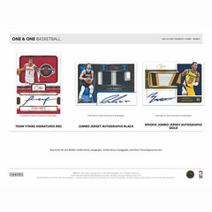 2022/23 Panini One and One Basketball Hobby Box NBA Taass for sale